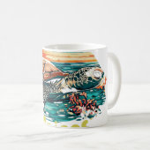 Turks und Caicos Kaffeetasse (VorderseiteRechts)