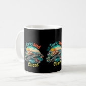 Turks und Caicos Kaffeetasse (Vorderseite Links)