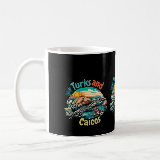 Turks und Caicos Kaffeetasse (Links)