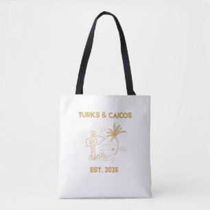 Turks- und Caicos-Luxus-Resort-Schultertasche Tasche