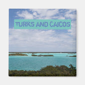 Turks und Caicos Magnet (Vorne)