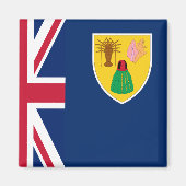 Turks und Caicos Magnet (Vorne)