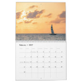 Turks- und Caicos-Mauerkalender Kalender (Feb 2027)