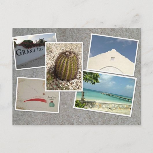 Turks und Caicos Postkarte (Vorderseite)
