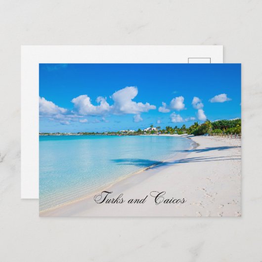 Turks und Caicos Postkarte (Vorne/Hinten)