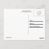 Turks und Caicos Postkarte (Rückseite)