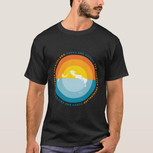 Turks und Caicos T-Shirt (Vorderseite)