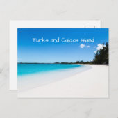 Turks- und Caicosinsel Postkarte (Vorne/Hinten)