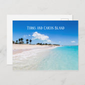 Turks- und Caicosinsel Postkarte (Vorne/Hinten)