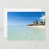 Turks- und Caicosinsel Postkarte (Vorne/Hinten)