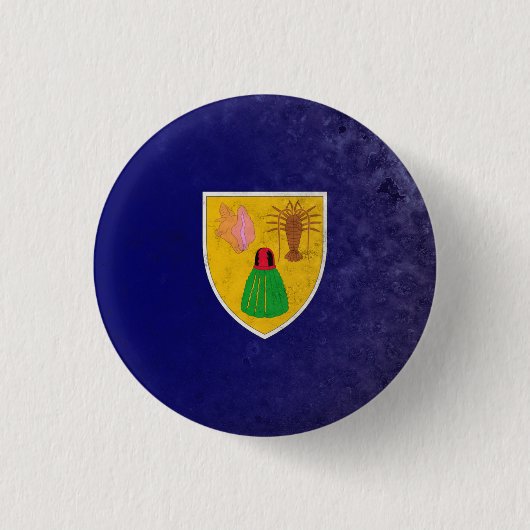 Turks- und Caicosinseln Button (Vorderseite)
