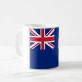Turks- und Caicosinseln - Flagge - Kaffeetasse (Vorderseite Links)