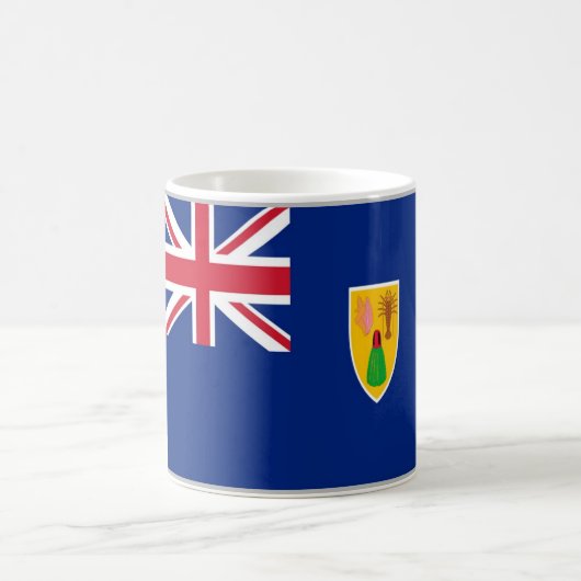 Turks- und Caicosinseln - Flagge - Kaffeetasse (Mittel)