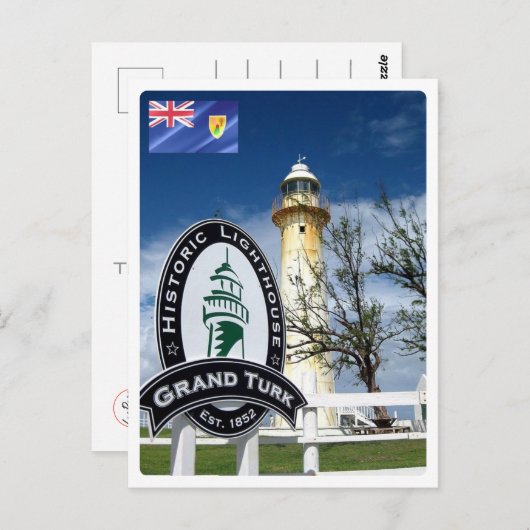 Turks- und Caicosinseln - Gran Turk - Postkarte (Vorne/Hinten)