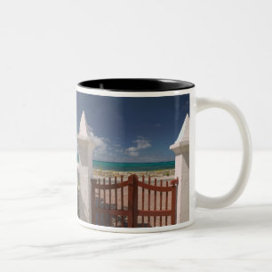 Turks- und Caicosinseln, Grand Turk Island, Cockbu Zweifarbige Tasse