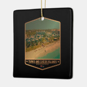 Turks- und Caicosinseln Keramikornament (Links)