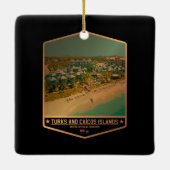 Turks- und Caicosinseln Keramikornament (Rückseite)