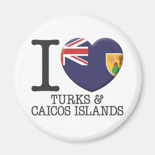 Turks- und Caicosinseln Magnet