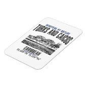 Turks- und Caicosinseln Magnet (Linke Seite)