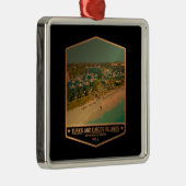 Turks- und Caicosinseln Ornament Aus Metall (Rechts)