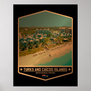 Turks- und Caicosinseln Poster