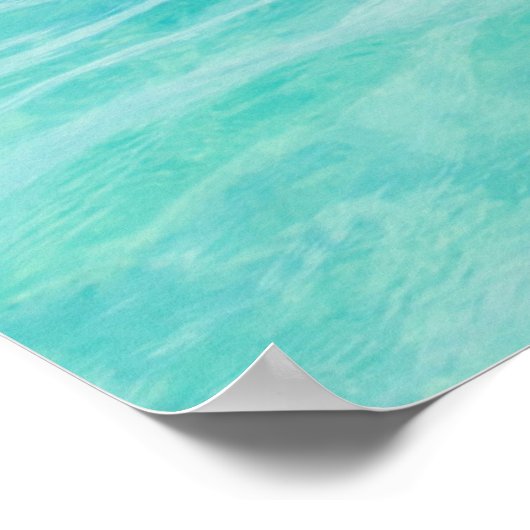 Turks- und Caicosinseln. Poster (Ecke)