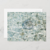 Turks- und Caicosinseln Postkarte (Vorne/Hinten)