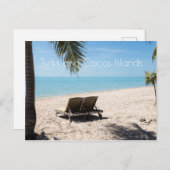 Turks- und Caicosinseln Postkarte (Vorne/Hinten)