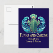 Turks- und Caicosinseln Postkarte (Vorne/Hinten)
