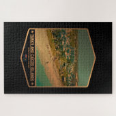 Turks- und Caicosinseln Puzzle (Horizontal)