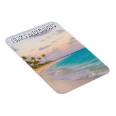 Turks- und Caicosinseln Reise Magnet (Rechte Seite)