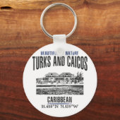 Turks- und Caicosinseln Schlüsselanhänger (Vorderseite)