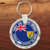 Turks- und Caicosinseln Schlüsselanhänger (Vorderseite)