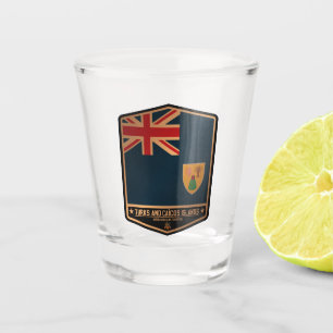 Turks- und Caicosinseln Schnapsglas