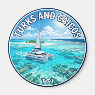 Turks- und Caicosinseln Turks und Caicos Magnet