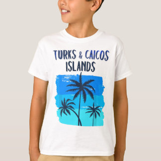 Turks- und Caicosinseln Urlaub Souvenir Grafik T-Shirt