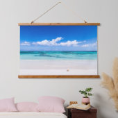 Turks- und Caicosinseln Wandteppich Mit Holzrahmen (Schlafzimmer)