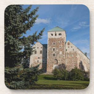 Turku, Finnland, alte Turun Linna Burg, eine Getränkeuntersetzer