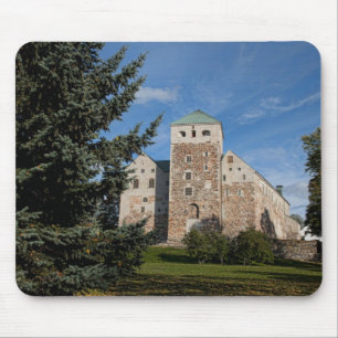 Turku, Finnland, antikes Schloss Turun Linna, ein Mousepad