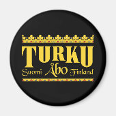 Turku Finnland Magnet (Vorne)