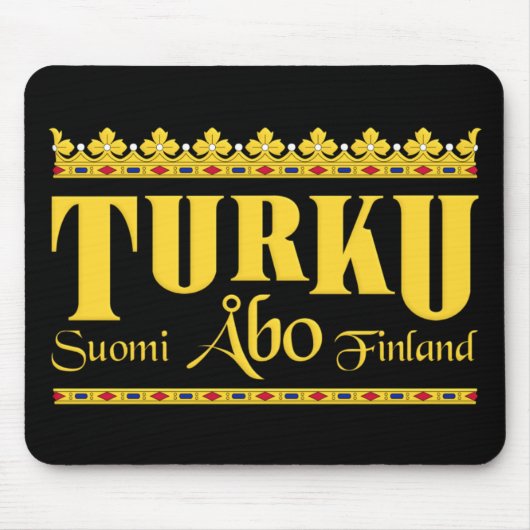 Turku Finnland Mousepad (Vorne)