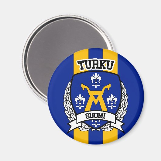 Turku Magnet (Vorderseite/Rückseite)