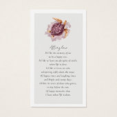 Turle Foto Beerdigung Gefallen Gedenkkarte (Vorderseite)