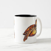 Turle Zweifarbige Tasse (VorderseiteRechts)