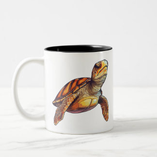 Turle Zweifarbige Tasse