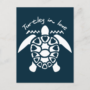 Turley in Liebe - Schildkröte Postkarte