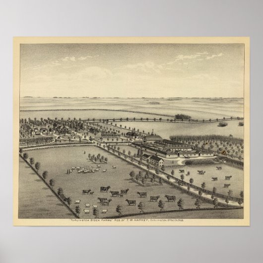 Turlington Farms, Nebraska Poster (Vorne)