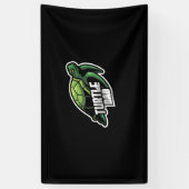 Turlte Lover | Turtle-Vater Banner (Vertikal)