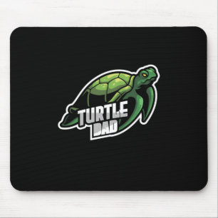 Turlte Lover Turtle-Vater Mousepad