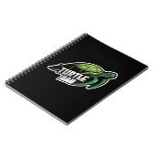Turlte Lover | Turtle-Vater Notizblock (Linke Seite)